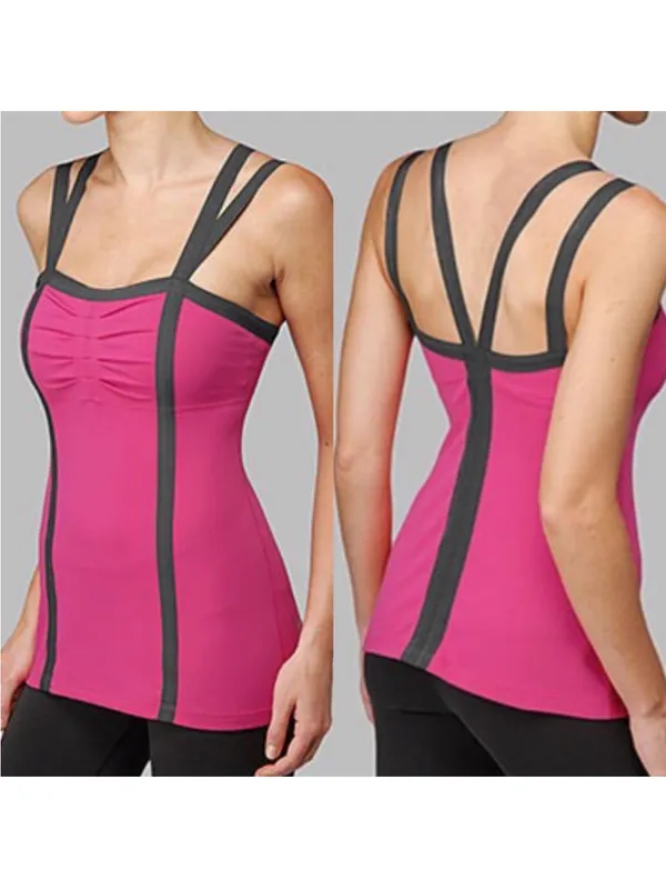 LULULEMON Insight Tank Top in Magenta Pink Sz. 10 - Image 2