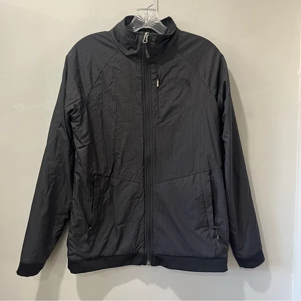 The North Face Womens BlackFull Zip Jacket‎ medium Lined Polyester Outer - Image 2