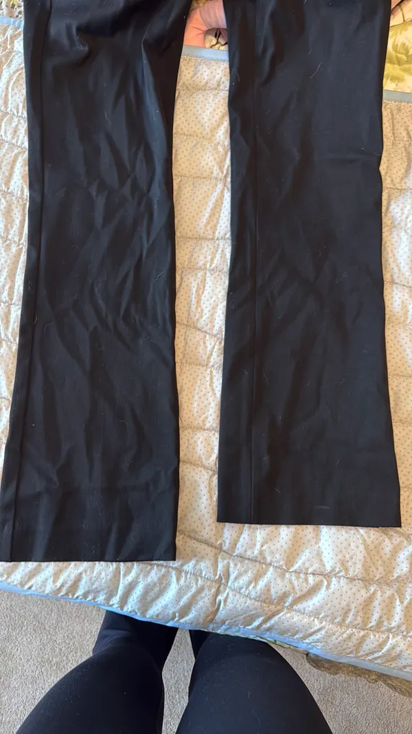 Express Dress Pants Black Columnist Barely Boot Mid-Rise - Image 3