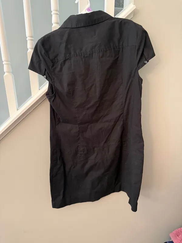 button up dress with pockets - Image 3