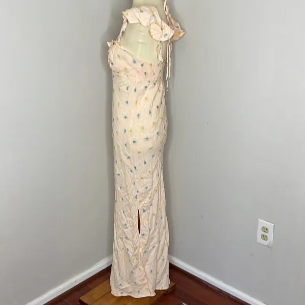 By‎ Anthropologie Scallop Baby Midi Dress - Image 6