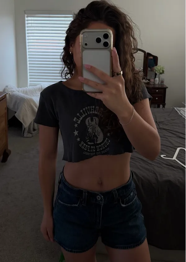 John Galt Cropped Tee - Image 2