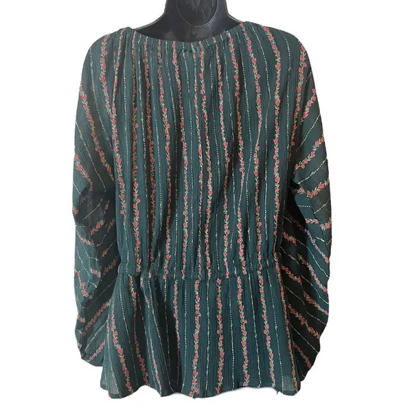 Roller Rabbit Mateaus Linden Cotton Gauze Peasant Blouse - Image 13