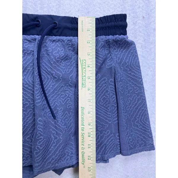 FP Movement Good Sport Skort Women Medium nightshade Blue Lace Activewear Shorts - Image 8