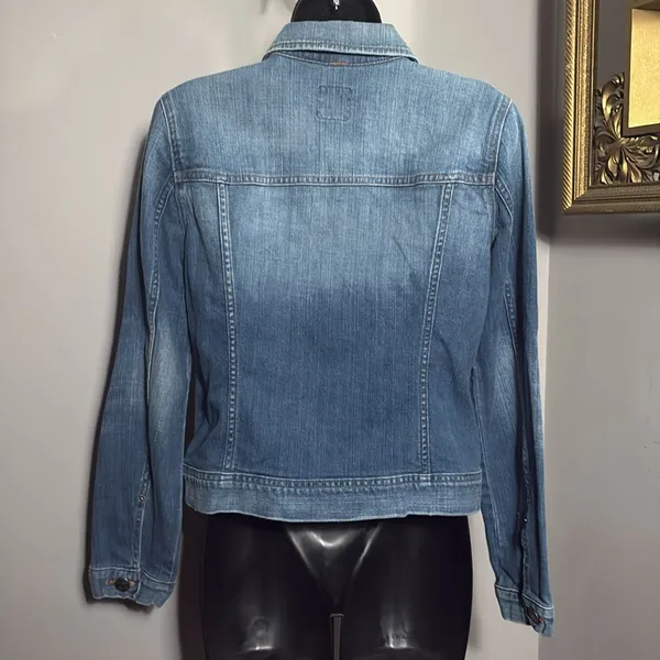 J Crew VINTAGE Small Denim Jean Jacket - Image 2