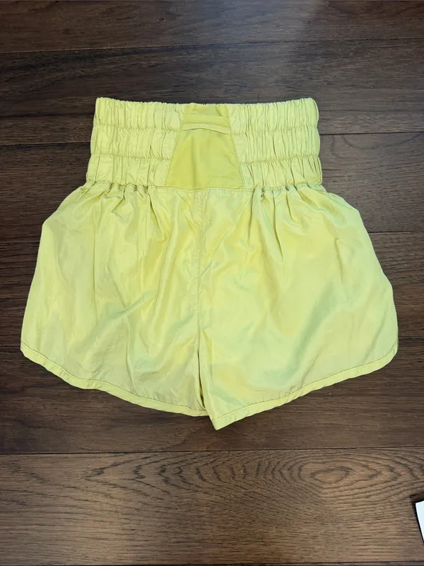 Free People Movement The Way Home Shorts Size Small Yellow - C55-002 - Image 6