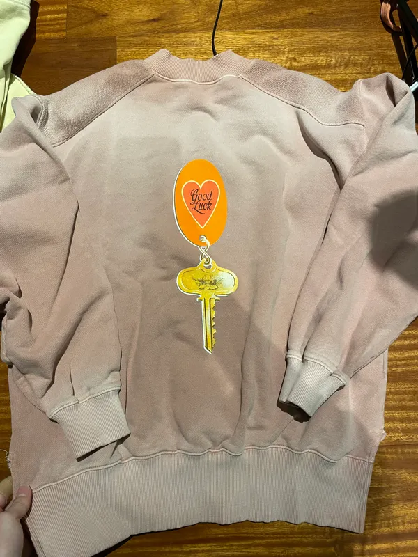 Boys Lie Key To Heart Sweatshirt - Image 2