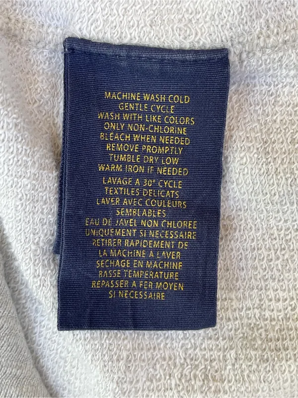 Ralph Lauren Rugby Hooded Shawl Collar Wrap Sweatshirt preppy academia fall - Image 3