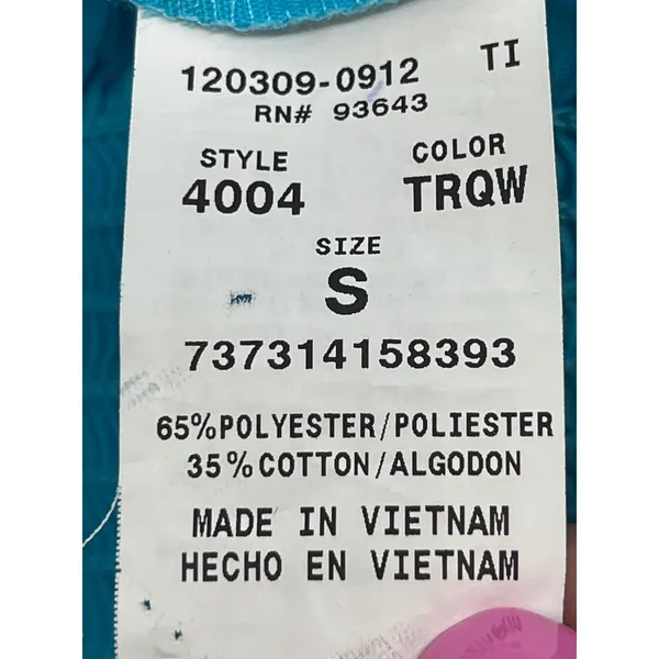 Cherokee Workwear 4004 Smocked Waist Scrub Pants Women S Turquoise Medical‎ - Image 4