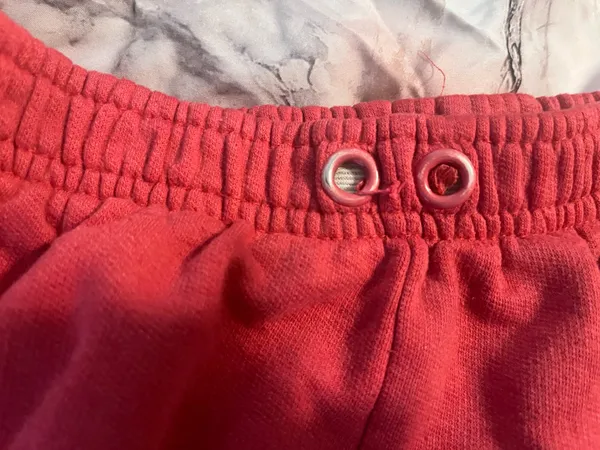 Pink and white pretty little thing lounge shorts - Image 3