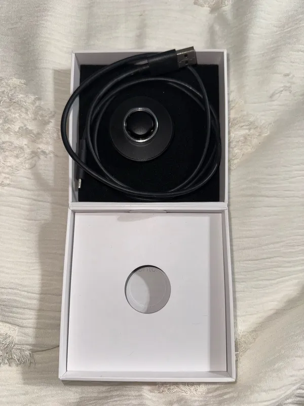 Oura Ring Gen 3 Heritage Silver Size 9 - Image 2