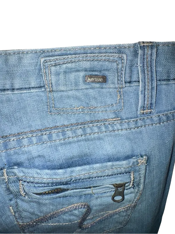 Y2K Kensie Light Blue Distressed Bootcut Jeans - Image 4