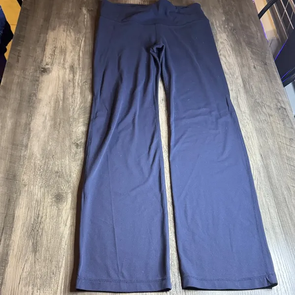 Athleta Midnight Blue Wide Leg Leggings Activewear - Image 3