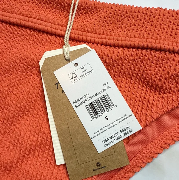 NWT Billabong Summer High Maui Rider Bikini Bottom - Image 4