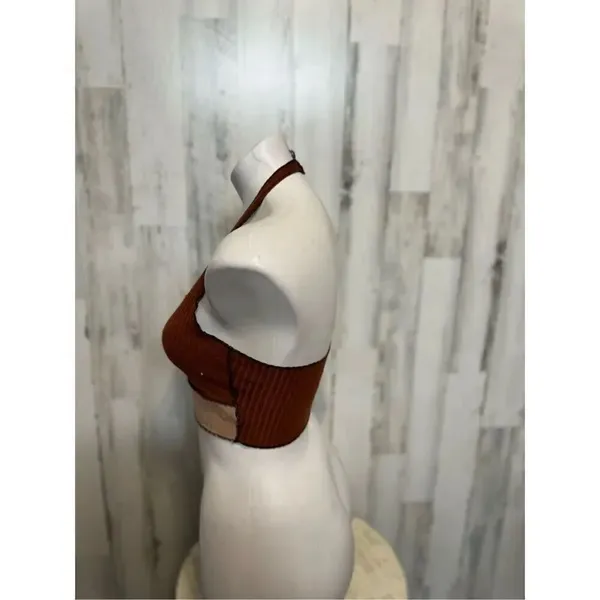 Brown backless top Brown - Image 5