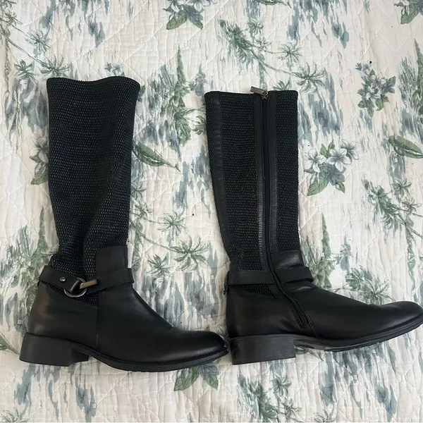 Aquatalia Odilia Weatherproof Riding Boot 9.5 Black - Image 2