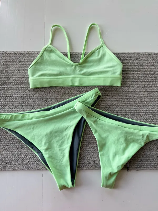 Jolyn 3 Piece Bikini Set Annie Medium Holland Large Mara Small in Mint - Image 16