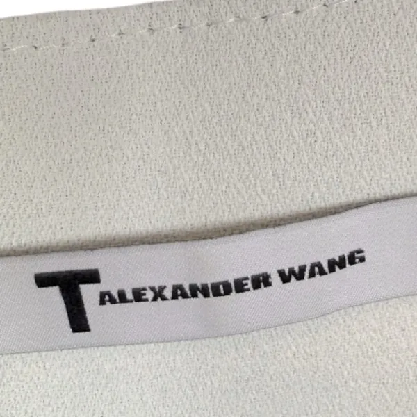 T Alexander Wang Sleeveless‎ Shift Dress White 6 - Image 3