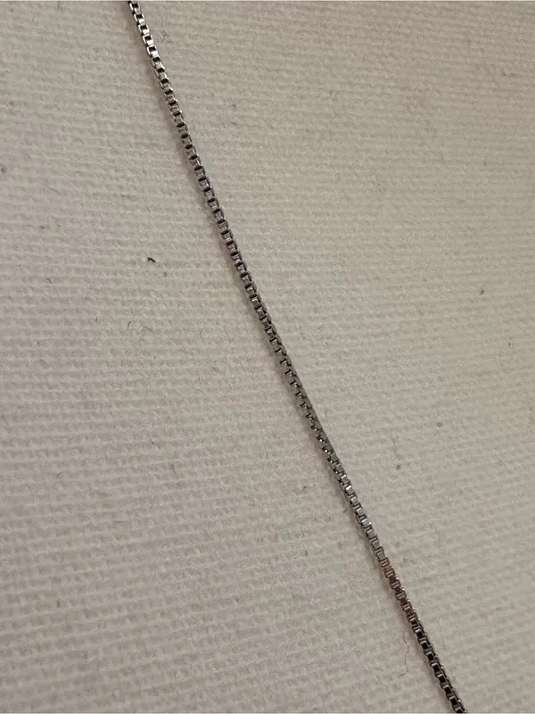 Sterling Silver 24” Box Chain - Image 2