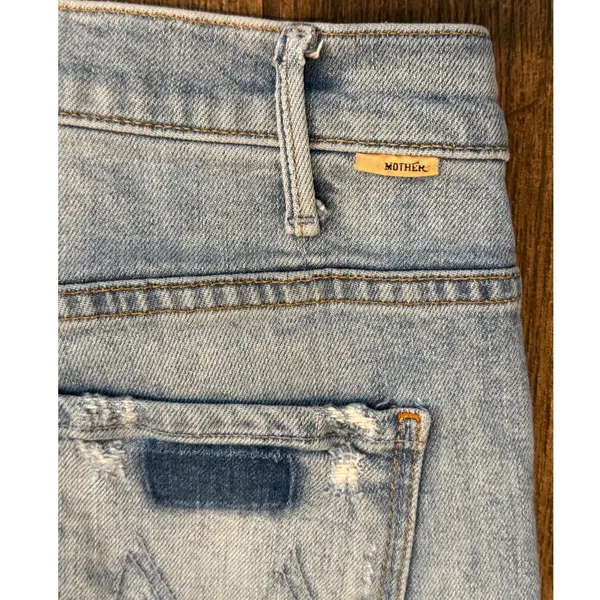 Mother Denim The Hustler Ankle Fray On The Ropes Jeans Size 27 - Image 8