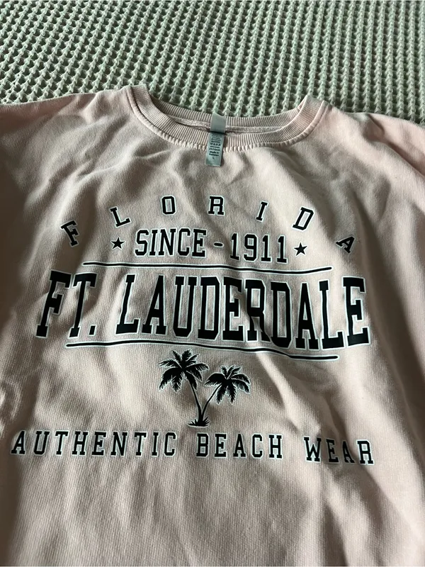 Pink Ft. Lauderdale Graphic Crewneck Sweatshirt - Image 2