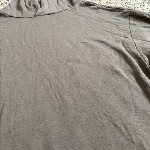 Aerie Brown Modal Blend Long Sleeve Hoodie Pullover Size Small - Image 4