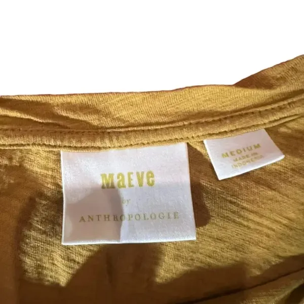 Anthropologie‎ Maeve Cold Shoulder Top Size Medium - Image 3