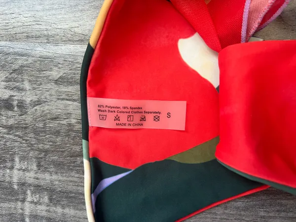 SheIn multicolor tie bikini set - Image 5