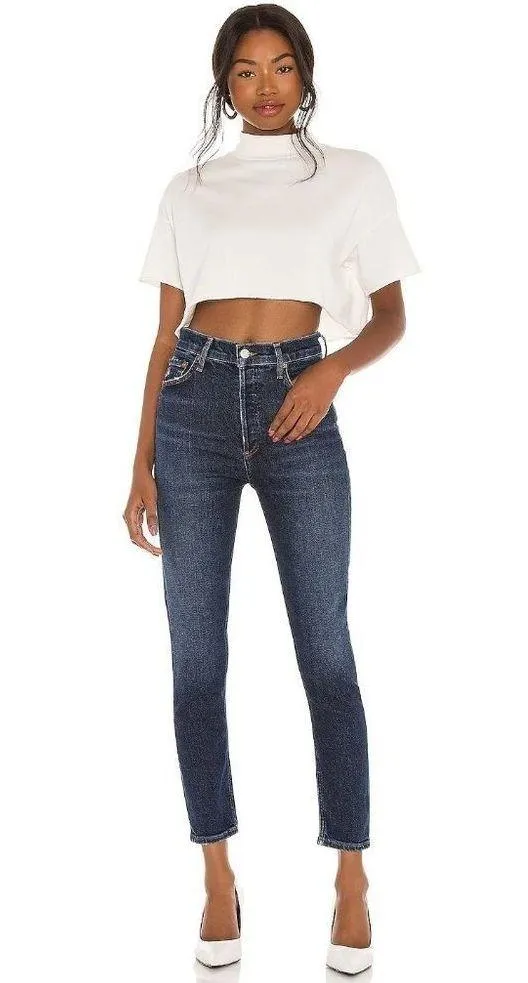Agolde Nico High Rise Slim Cabana Women's Size 26 - Image 2