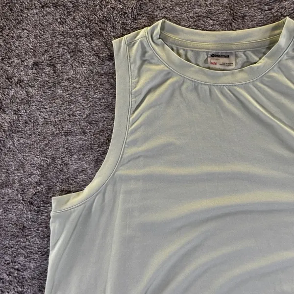 Marmot Mariposa Tank Women's M Foam Green - Image 4