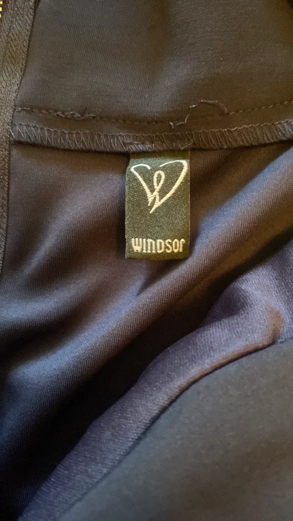 Windsor Navy Short Dress - Image 2