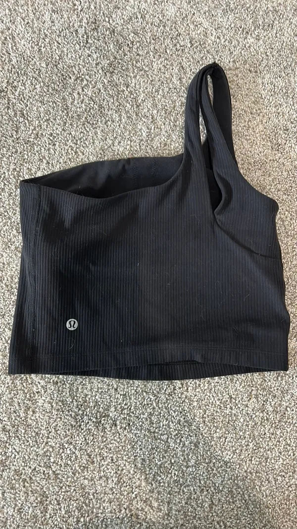 Lululemon One-Shoulder Ribbed Tank - Image 2