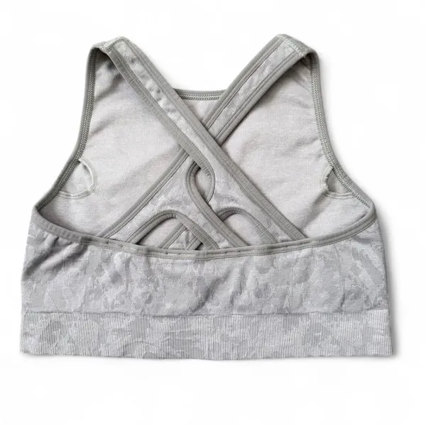 Gymshark Adapt Animal Seamless Butterfly/ Grey Sports Bra - Image 3
