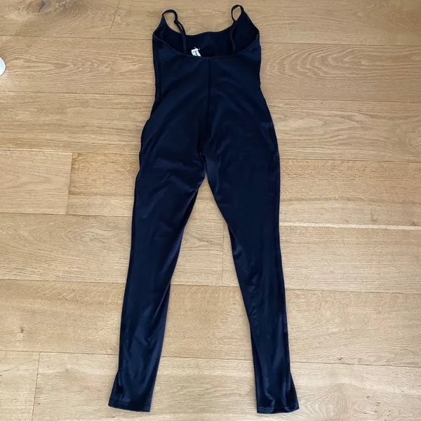 Showpo Merlinda Jumpsuit with Scoop Neckline in Black - Image 5
