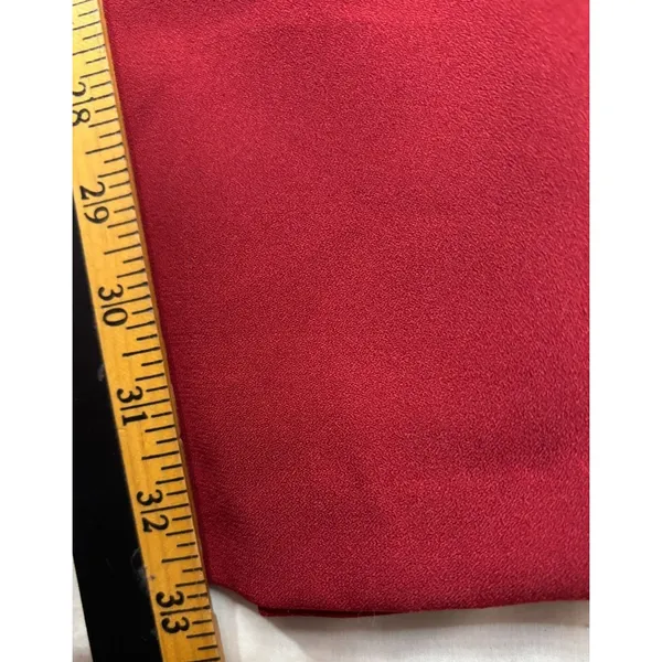 E.SSUE‎ Jumpsuit Red Deep V-Neck Open Back Wide Leg Party Evening Formal Event M - Image 5