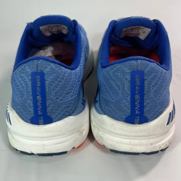 Brooks Ravenna 11 Speed Support Running‎ Shoes Women's Size 8M (B) Blue/Coral - Image 7