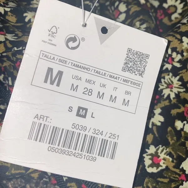 ✨HP✨ZARA Floral Midi Dress ✨ - Image 6