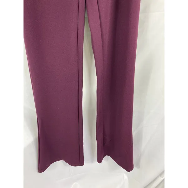NWT Cotton on Purple Flare Pant in Wine Size XS - Image 3