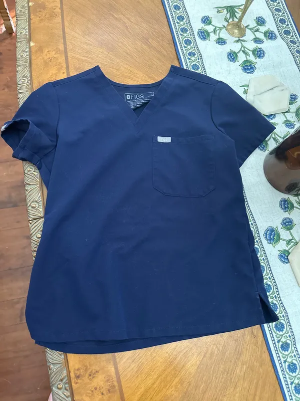 Figs navy Catarina top  - Image 2
