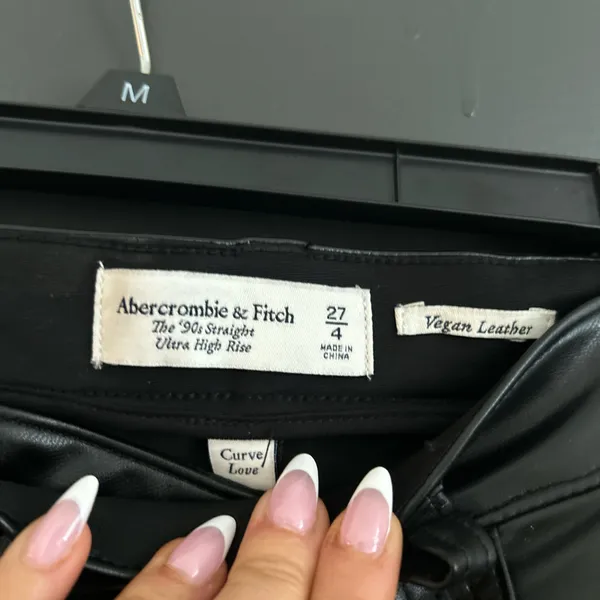 Abercrombie Leather Pants - Image 2