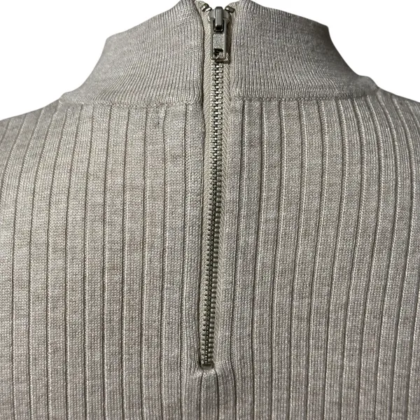 89th & Madison Cream Ribbed Fitted Tank Top - Image 8