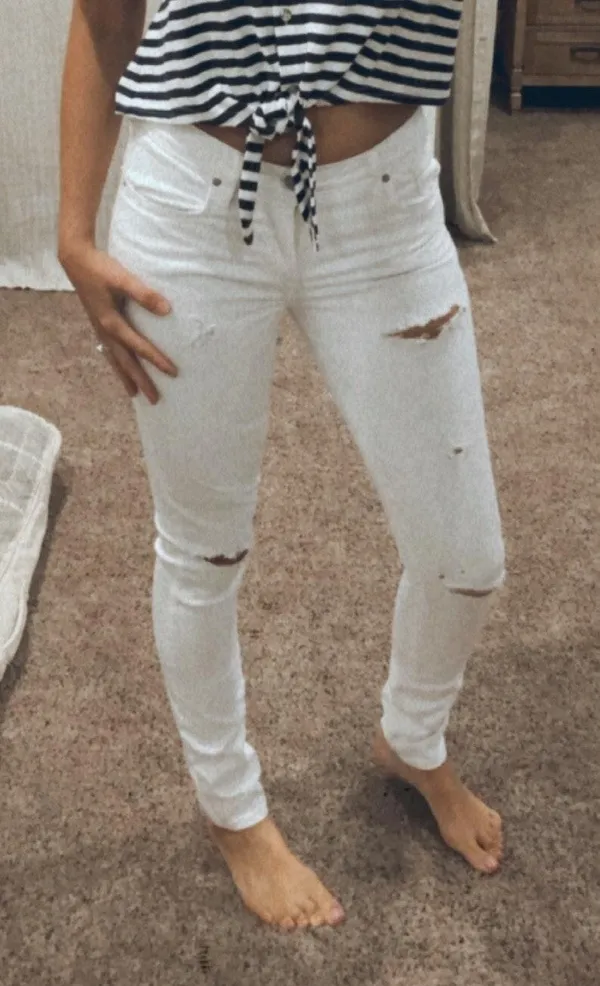 AGOLDE Sophie High Rise Skinny Jeans - Image 3