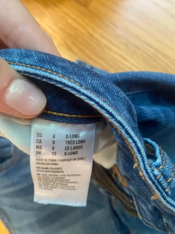 Abercrombie Extra Long Jeans - Image 3