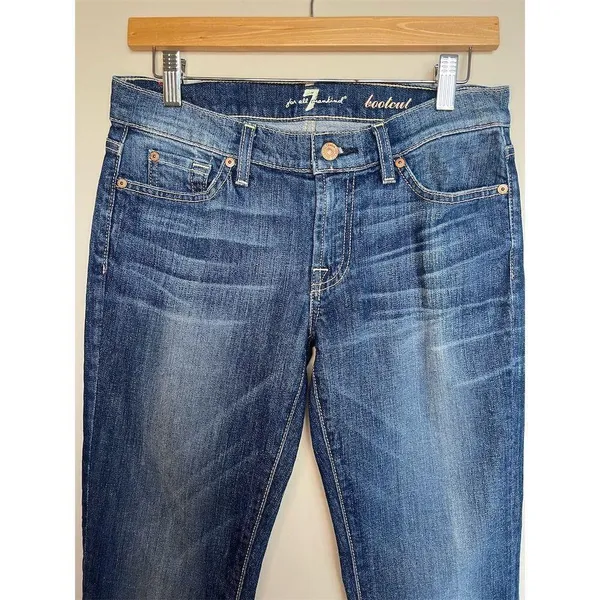 7 For All Mankind Women's Bootcut Jeans Size 27 - Image 2