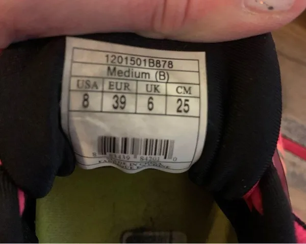 Brooks Transcend Ultimate Ride Sneakers Women 8 Pink Running Shoe 1201501B878 - Image 9