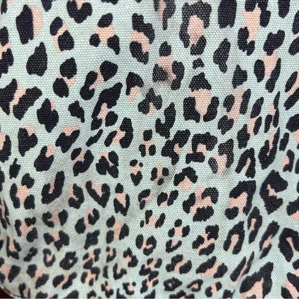 Juicy Couture | Teal Leopard Print Y2k Large Tote Bag - Image 14