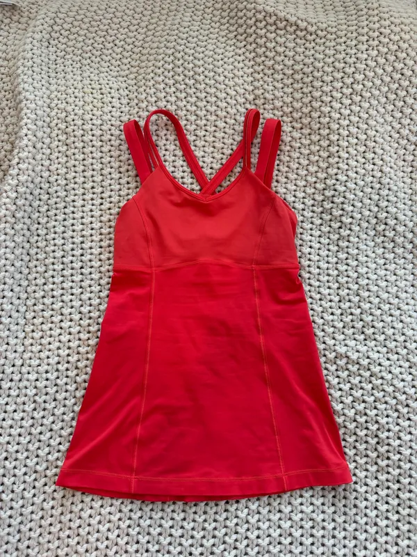 Lululemon Red Tank - Image 2