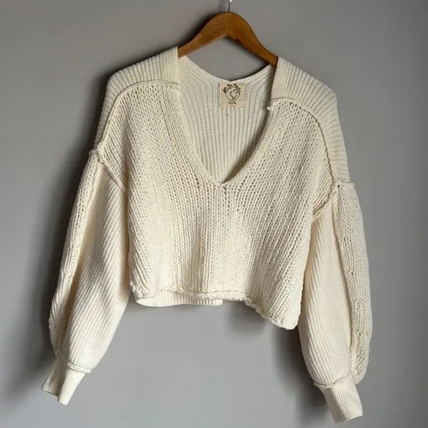 NEW Free people see bright pullover sweater - Image 2