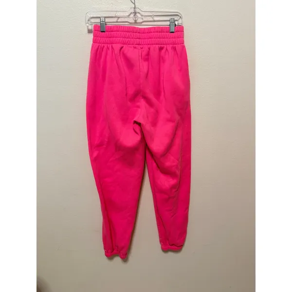Baby Phat Joggers Sz M Hot Pink Logo Y2K Streetwear Vintage Sweatpants - Image 8