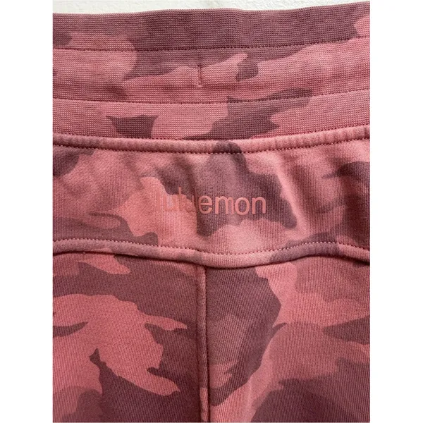 Lululemon Relaxed Fit French Terry Jogger Pant Heritage 365 Camo Brier Rose 6 - Image 5